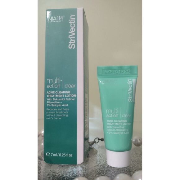 StriVectin Multi-action Clear Acne Clearing Treatment Lotion .25‎ Fl Oz Set Of 2 - Picture 1 of 5